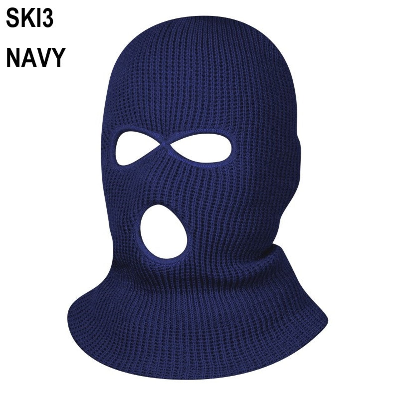 12 Pack Ski Mask 3-Hole Balaclava 100% Acrylic for Cold Weather Protection